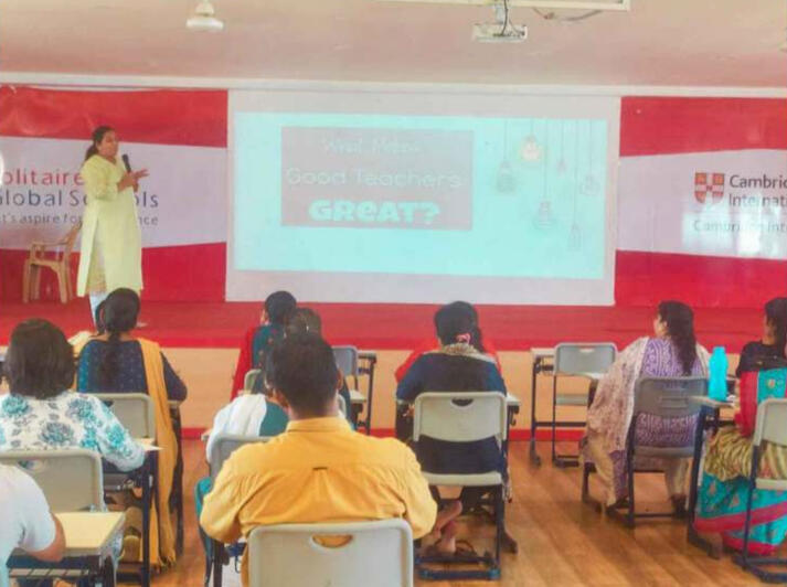 Seminar by Mrs Afshaan (Principal): Well-being of teachers..