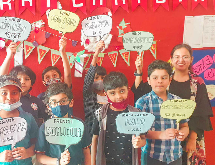 Assembly - International Mother Language Day.