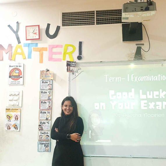 Ayesha- Ms Teacheerful